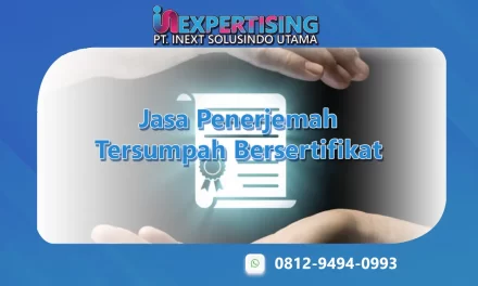 Jasa Penerjemah Tersumpah Bersertifikat