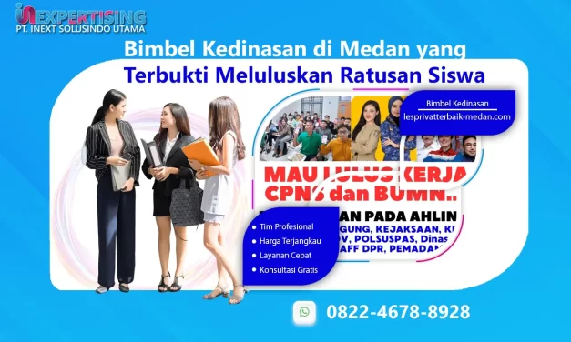 Bimbel Kedinasan di Medan yang Terbukti Meluluskan Ratusan Siswa