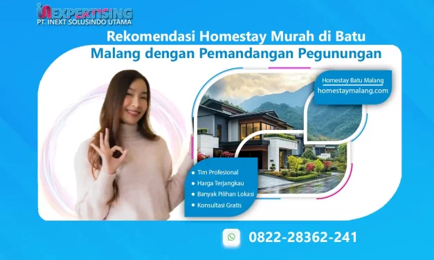 Rekomendasi Homestay Murah di Batu Malang dengan Pemandangan Pegunungan