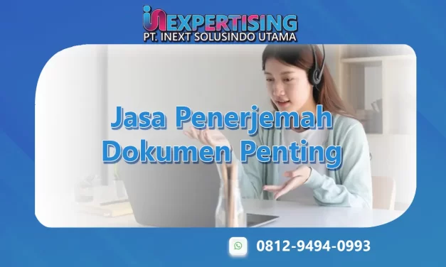 Jasa Penerjemah Dokumen Penting