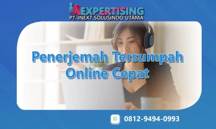 Penerjemah Tersumpah Online Cepat