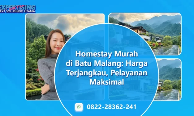 Homestay Murah di Batu Malang: Harga Terjangkau, Pelayanan Maksimal