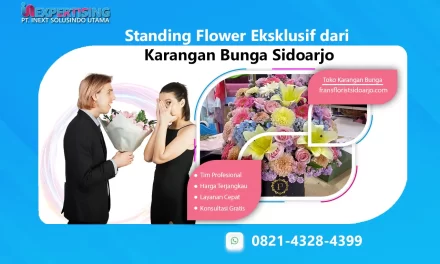 Standing Flower Eksklusif dari Toko Karangan Bunga Sidoarjo